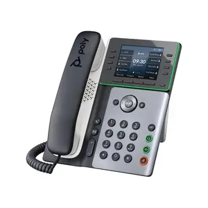HP Poly Edge E320 IP Phone Corded Corded/Cordless Bluetooth Desktop, Wall Mountable Model 82M88AA