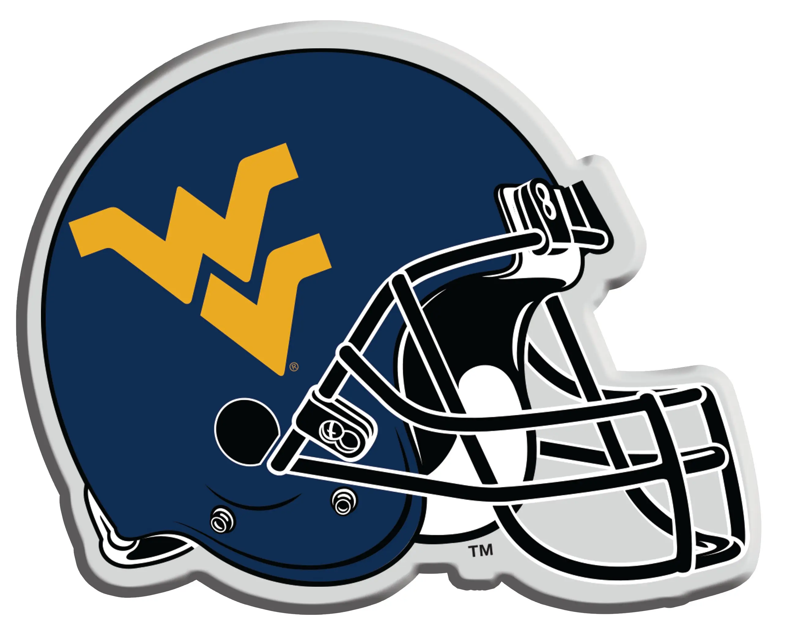 West Virginia Mountaineers LED Helmet Light