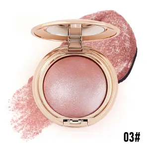 Halloween makeup - PHOFAY Shimmer Face Highlighter Makeup Powder, Gel to Powder Glow Finish,Leaving a Lightweight&Healthy Radiance, Long Lasting Luminous Face Body Highlighter