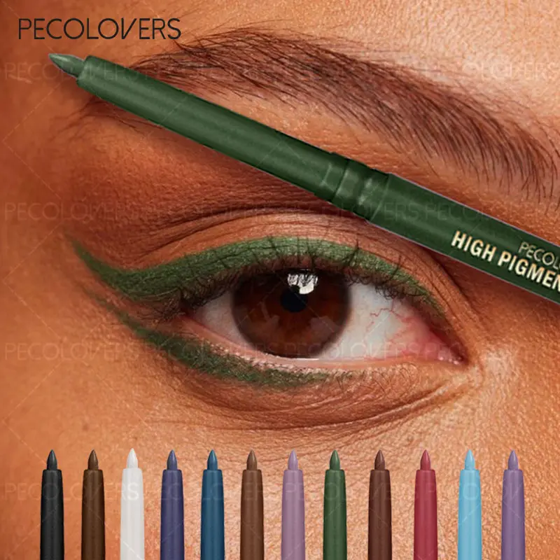 Waterproof Eyeliner Gel Pen No-Smudge Eyeliner for Female Contour of The Eyelid Long Lasting Smooth Pencil Eyes Makeup Cosmetics Longwear Eyeliner