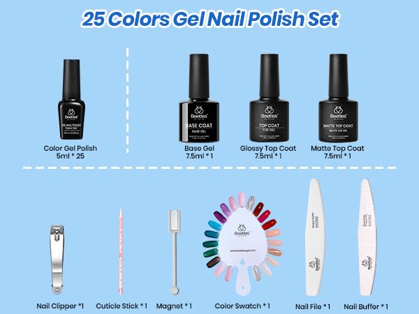 [Limited Edition]Beetles DEAL BOX Gel Nail Polish Gifts for Women Girls