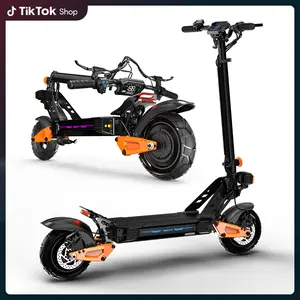 Electric Scooter with 50km/h Speed 2500W Power 10-inch Pneumatic Tires LED Screen Dual Suspension 340lbs Load Capacity for Adults Pro Trick Scooter for Beginners and Teens Ebike Controller SpringStatements