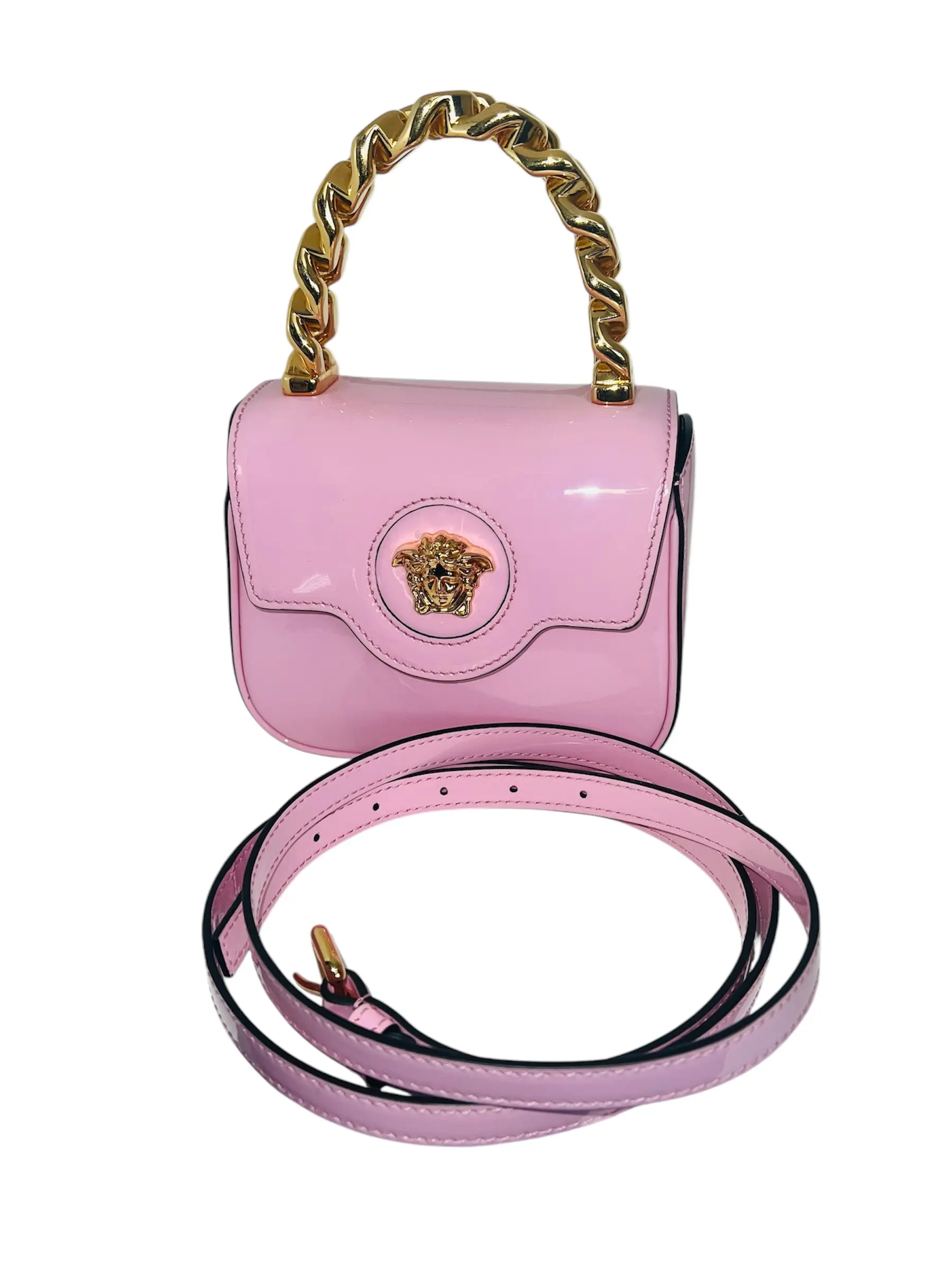 Pre-owned VERSACE italy Crossbody Bags mini la medusa tote bag