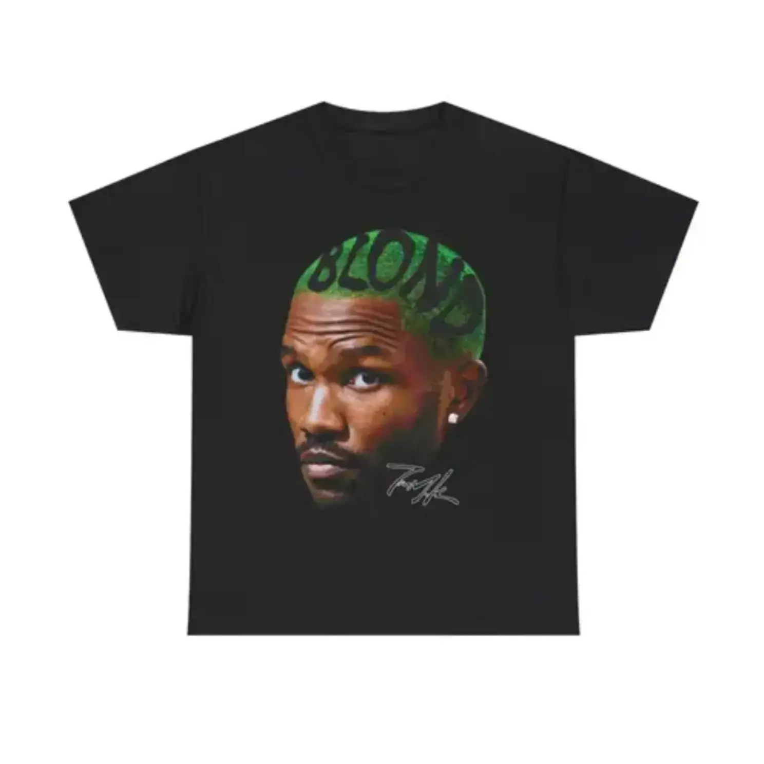 Blond Graphic Shirt, RNB Album Vintage Y2K, Retro RNB TShirt Top Menswear Comfortable 100% Cotton T-Shirt, Breathable Soft Casual Short Sleeve Tee, Classic Fit Everyday Wear For Men Women