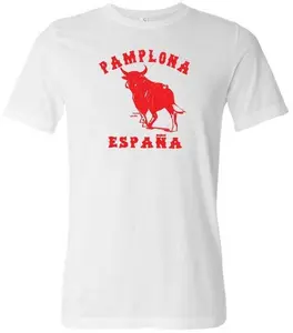 Pamplona Espaa Funny Shirt For Men - Mens Womens T Shirt - Birthday Gift - Fathers Day Gift - Graphic Shirt - Pamplona Bulls Spain Bulls