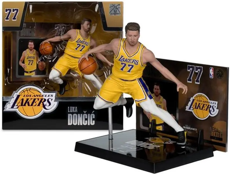 McFarlane's SportsPicks - NBA 7" Posed figurine/statue - Luka Doncic (LA Lakers)  [COLLECTIBLES] Vinyl figurine/statue