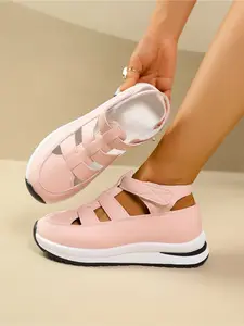 Breathable Women's Sport Sandals with Velcro Strap Chunky Platform Design Trendy Sandals Fashion Sandals Trending Sandals Cool Sandals