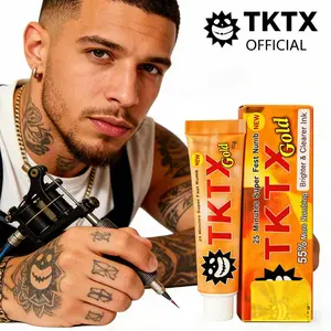TKTX Tattoo Numbing Cream, Relief Cream for Tattoos, Waxing, Microneedling, Lecithin External Cream(10g) Cosmetic.
