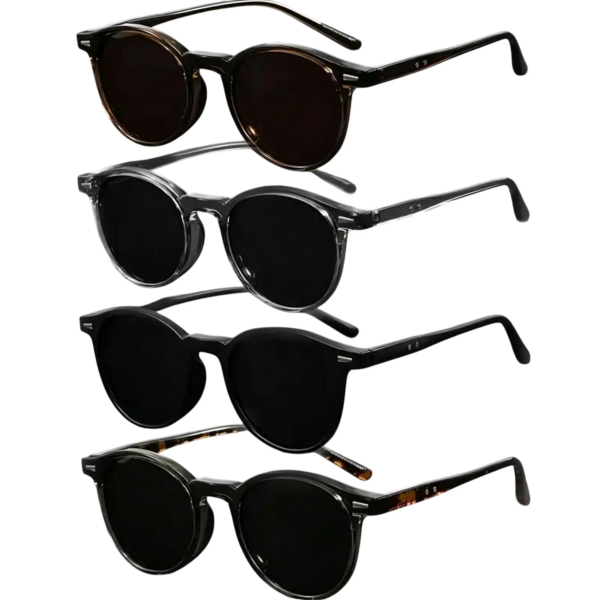 Sunglasses for Women Men,Retro 90s Small Circle Sunglasses,Polarized UV400 Protection,Colored Lens Vintage Shades, Lightweight Classic Unisex Eyewear for Driving, Street Photography, Travel & Daily Fashion Wear swimming goggles,father's day gifts