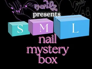 NAIL MYSTERY BOX ,SMALL,MEDIUM,LARGE MYSTERY NAILS RANDOM SET BEAUTY &PERSONAL CARE PRESS-ON NAILS