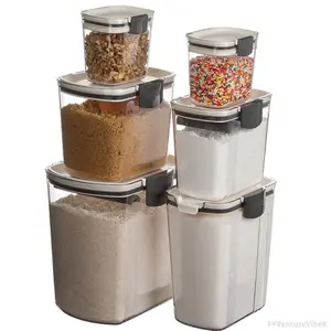 6-Piece Baker's Storage Set Container Kitchen FFVentureVibe8