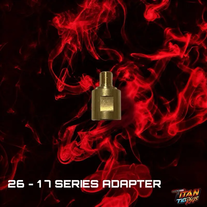 TIG Torch Adapter - 26-17 Series Pipes & Fittings Parts for Tools & Hardware Applications