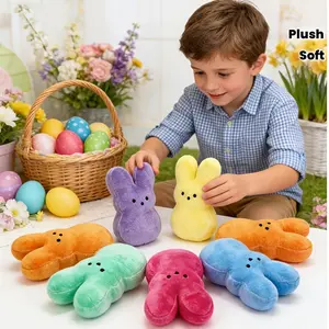 Cute Rabbit Plush Toy, Soft Huggable Stuffed Animal, Available in Rose, Perfect for Christmas Valentine's Day
