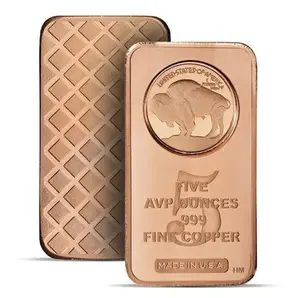 5 oz Buffalo Copper Bullion Bar