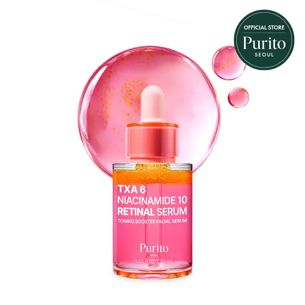 [Purito Official] TXA 6% + Niacinamide 10% Facial Serum | for Dark Spots, Hyperpigmentation, Uneven Skin Tone | High-Concentration Tranexamic Acid | Korean Skincare