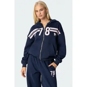 78 Bow Zip Up Hoodie
