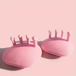 2 pink packs, foot arch trainer, multi-functional training, thumb and toe separation, good helper for leg shaping, don't let foot problems bother you.