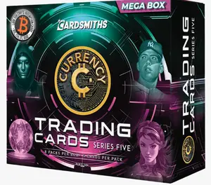 Cardsmiths Series 5 Mega Box - 135 Trading Cards with Rare Variants & Redemption Cards