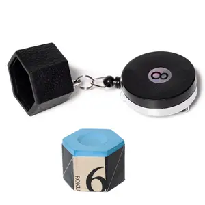 Kamui Roku Billiard Chalk Blue 1 pc w/Retractable Chalk Holder