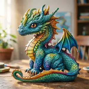 Wooden Dragon Puzzle | Creative Stress Relief Toy | Challenging Adult Jigsaw | Unique Birthday Gift | Home Decor Art