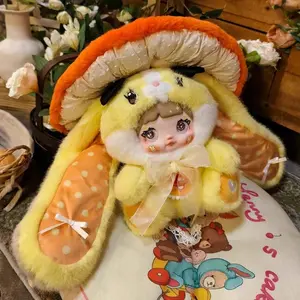 Nommi Nuomi 400% Mushroom Hat Blind Box Large Plush Doll Toy Doll Cute Women's Festival Gift
