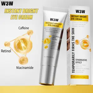 Niacinamide Retinol Triple-Action Eye Cream - Contains caffeine, effectively reduces puffiness, fine lines, and dark circles. Fragrance-free formula, suitable for daily morning skincare routine.