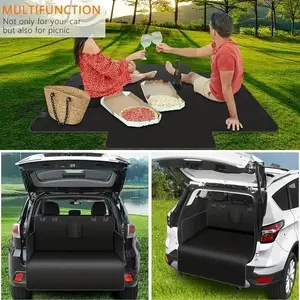 Waterproof & Non-Slip Dog Car Trunk Liner, Scratch-Resistant, Washable Pet Cargo Cover, Car Trunk Pad, Luggage Cover for Small Trucks & Suvs