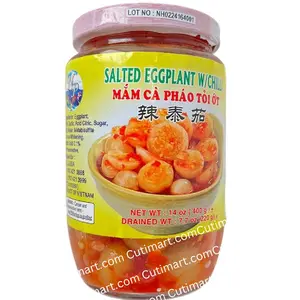 NP Salted Eggplant With Chili (Cà Pháo Tỏi Ớt) - 14oz