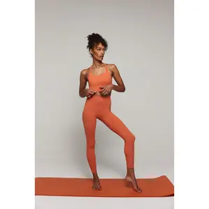 SZN Seamless High Rise Leggings - Orange