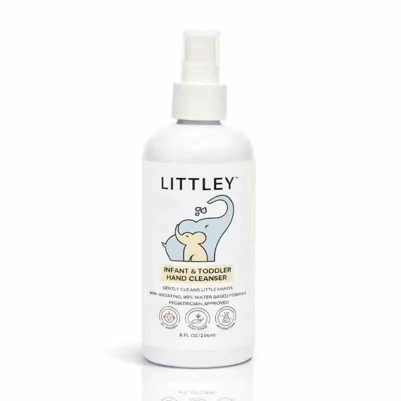 Littley Cleansing 8oz Hand Sanitizer by Think Smarter Products, Made in the USA