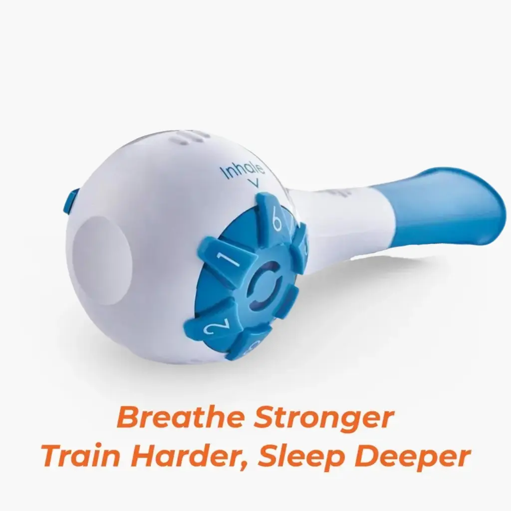 Natural Breathing Trainer, Adjustable Inhaler for Stronger Lungs, Better Breathability, Enhanced Fitness, Non-Medical Use, Ideal for Runners