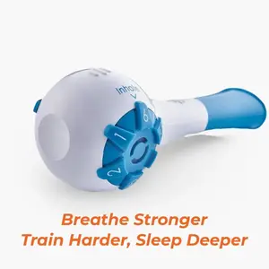 Natural Breathing Trainer, Adjustable Inhaler for Stronger Lungs, Better Breathability, Enhanced Fitness, Non-Medical Use, Ideal for Runners