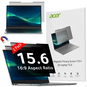 acer 2-Pack Laptop Privacy Screen - for Laptop 15.6、14、13.6Inch 16:9, Magnetic & Removable Privacy Filter Shield, Anti-Glare Screen Protector, Dual-Sided Monitor Shield, for HP, Dell and Other Major Brands