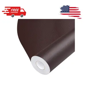 Leather Repair Tape Self-Adhesive Leather Repair Patch for Couch Furniture Sofas Car Seats (Dark Brown, 3.9X79 inch)