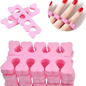 Toe Spacers for Pedicures, Manicure, Soft Foam Toe Separators for Easy Nail Polish Application, Nail Art, Essential Pedicure Tool Set for Foot Care, Lightweight, Gentle
