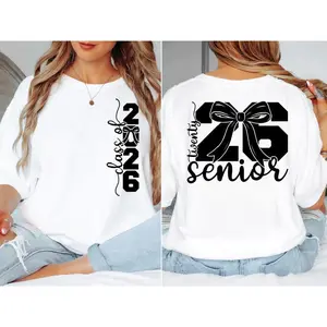 Comfort Senior 2026 T-shirt, Class Of 2026 Tee, Graduation T-Shirt, High School Senior T-shirt Gift
