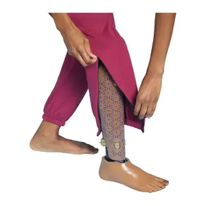 Slick Chicks Accessible Lounge Joggers- Plum