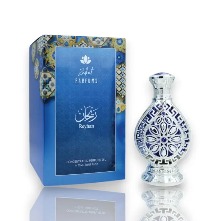 Zakat Parfums | Reyhan | Men's Fragrance | 20 ML | Concentrated Oil | Calabrian - Bergamot & Pepper