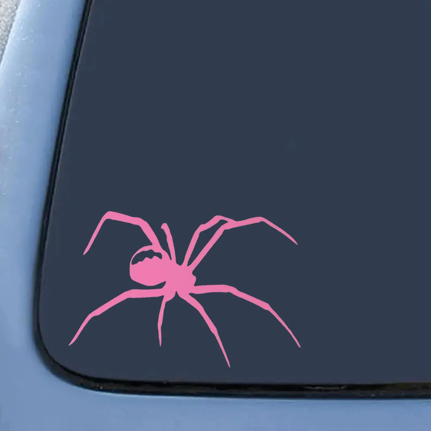 Unique Spider Pattern Car Sticker, Vinyl Decal, Car Exterior Decoration Sticker, Car Styling Accessory for Car Decoration, Windshield Sticker, Pink, Sticker for Cars, Vehicle Exterior Decoration, Car Decals, Decals for Vehicles