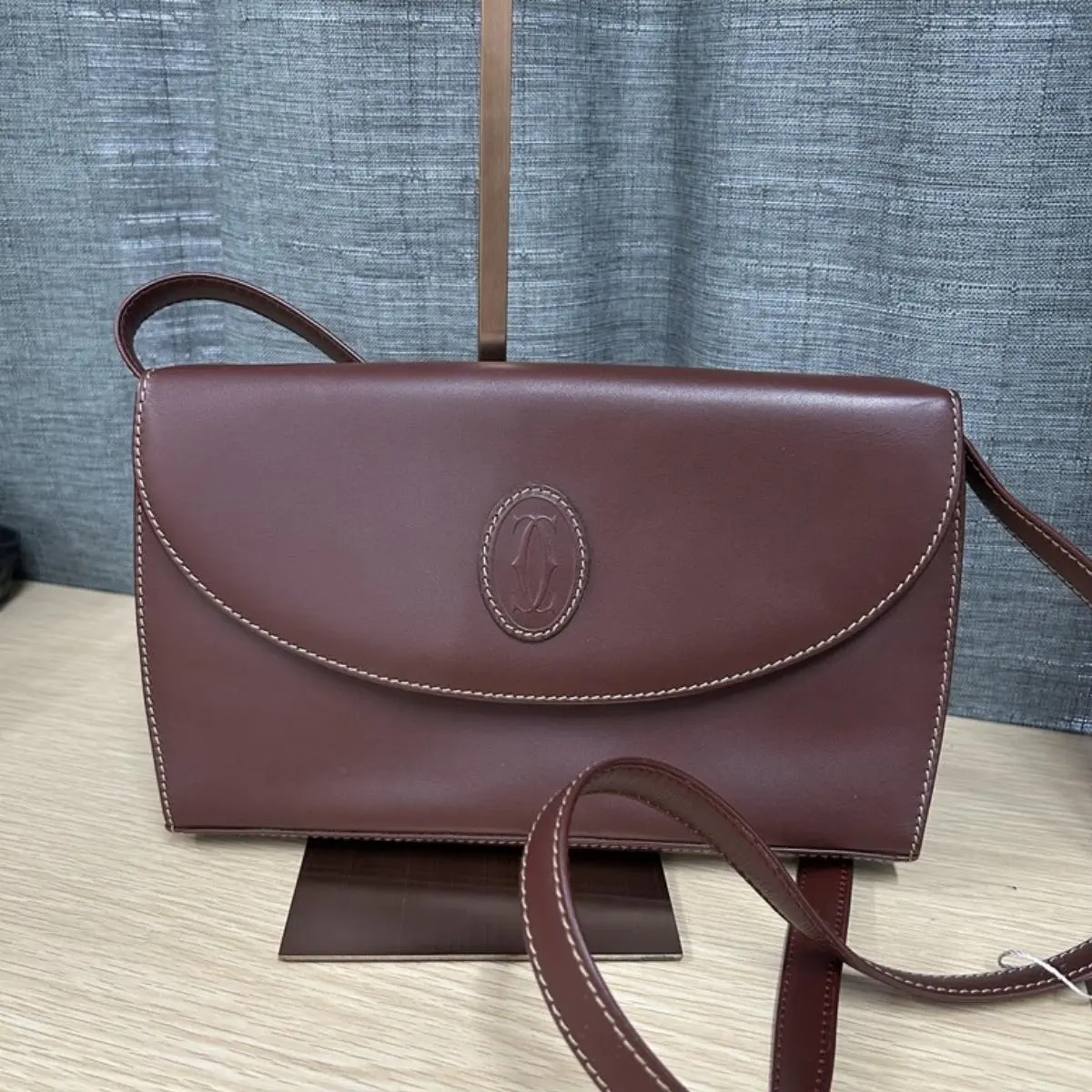 Pre-owned Cartier As Shown Shoulder Bags Vintage Must de Shoulder Bag 31185