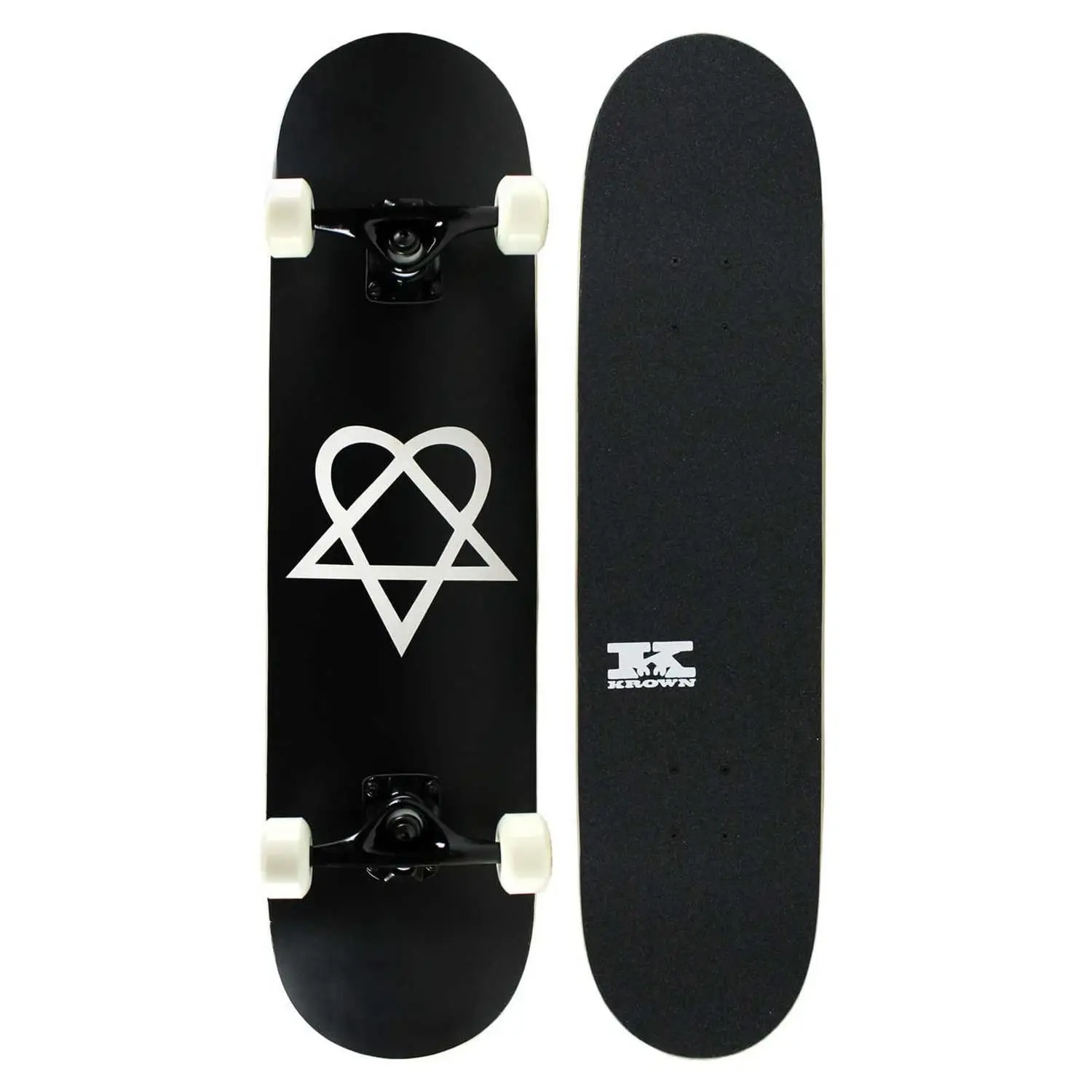 Krown KPC Complete Heartagram 7.75" Krown KPC Complete Heartagram 7.75"