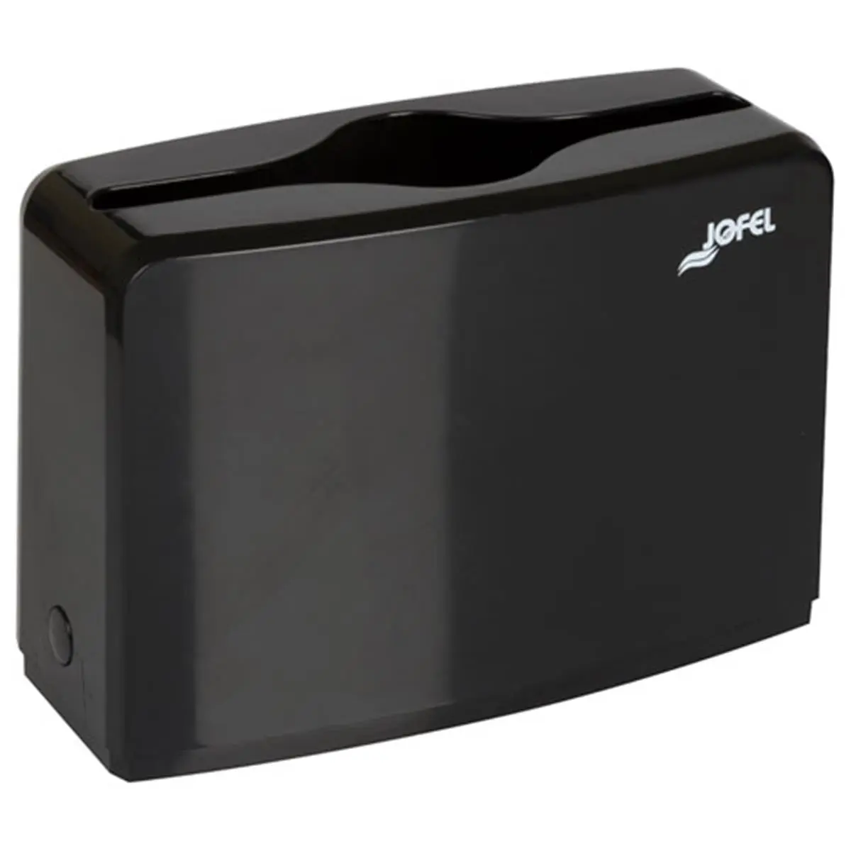 Gen ABS Plastic Countertop Towel Dispenser (Model 1607) - Black Bathroom Gadget for Home Supplies