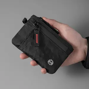 X-PAC RFID Blocking Slim Card Wallet Anti-Theft Minimalist Wallet Travel Card Holder Key Organizer Pocket Purse