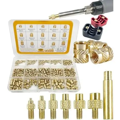 430Pcs+heat set insert