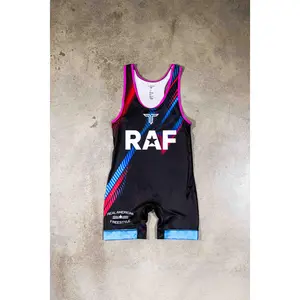 Youth RAF05 Wrestling Singlet - Black