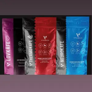 VITAL HEALTH KAFE Trio 3 Bags 50 Cups for Bag - Energizing Functional Coffee Blend with Lovkafe, Thermokafe, and Neurokafe for Active Lifestyles