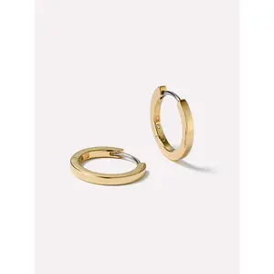 Gold Huggie Hoop Earrings - Huggie Hoops Small