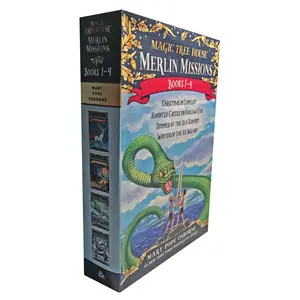 Magic Tree House Merlin Missions Books 1-4 Boxed Set -- Mary Pope Osborne - Paperback