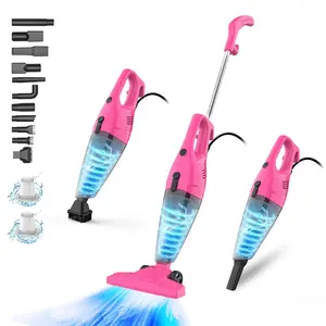 【DealsForYouDays】INTERCLEANER 1701 11-in-1 Stick Vacuum Cleaner, Ultra-Lightweight Bagless Upright & Handheld Vacuum, Powerful Suction Vacuum for Pet Owners, Moms & Small Apartments, Pet Hair, Hardwood Floors, Carpet & Car Cleaning | Mid-Year Deals