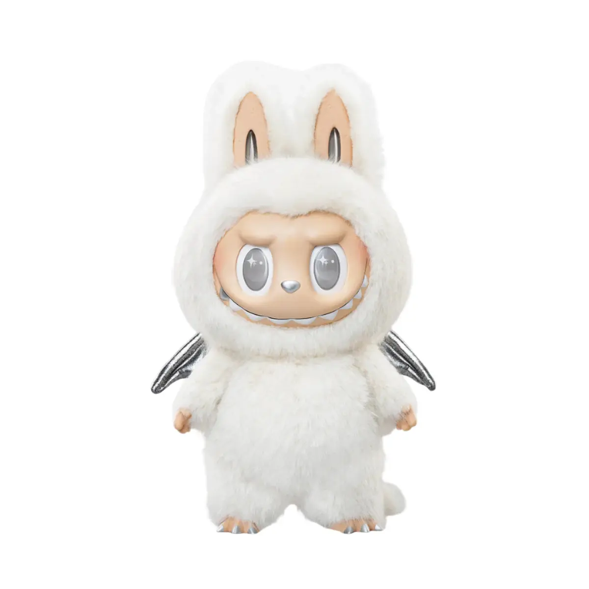 Pop Mart The Monsters Labubu Zimomo Angel in Clouds Figure - Sealed Box 100% Authentic Collectible White Plush Toy Ready to Ship Vinyl Energy Series, Collectible Figures, Vinyl Figure